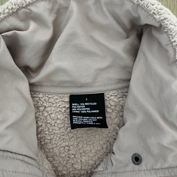 Vuori Cozy Sherpa Jacket - Umber Pink - Small - Picture 8 of 8